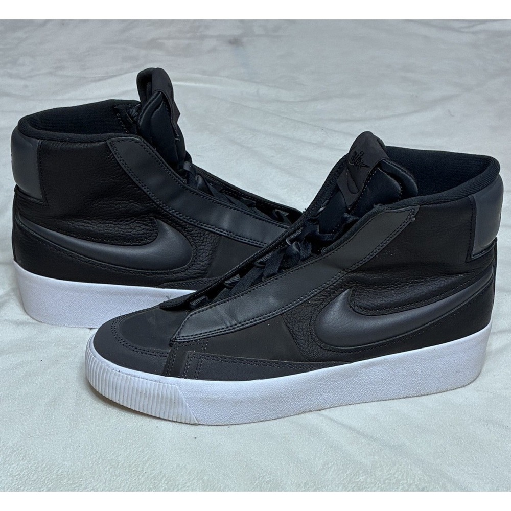 Nike Blazer Mid Victory Lace-Up Sneaker Women's Size 8.5 Shoes Black DR2948-001